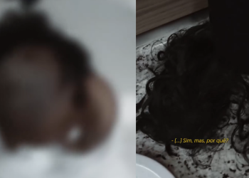 Vídeo: Homem com ciúmes raspa cabeça da mulh3r em motel na Zona Norte de Manaus