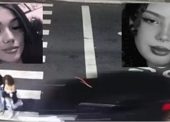 Vídeo mostra amigas sendo atr0peladas e m0rtas na faixa de pedestres 