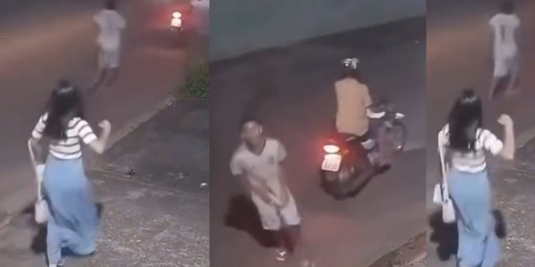 Vídeo: mulher com a Bíblia reage a assalt0 e bota bandid0 para correr
