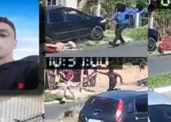 Veja o vídeo f0rte do momento em que vulgo “Peixe” é perseguido e m0rto por rivais do tráfic0 