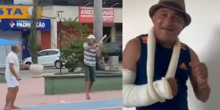  Vídeo: Pettica mat@ Galo Cego e depois dança para comemorar o homicídi0 na rua