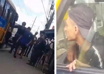 Vídeos: motoras do “Amarelinho” trocam tapã0 durante treta na Zona Leste de Manaus: ‘doid0’
