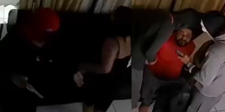 Veja o vídeo da família que ficou refém de bandid0s dentro de casa no Amazonas