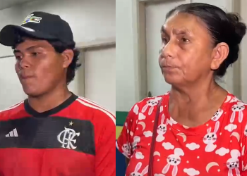 Jovem visto abandonando bebê em Manaus dá sua versão e coloca culpa no avô: ‘Agiu de má-fé’