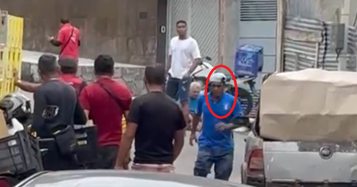 Vídeo: Vizinho que golpe0u idoso com enxada é pres0 em Manaus