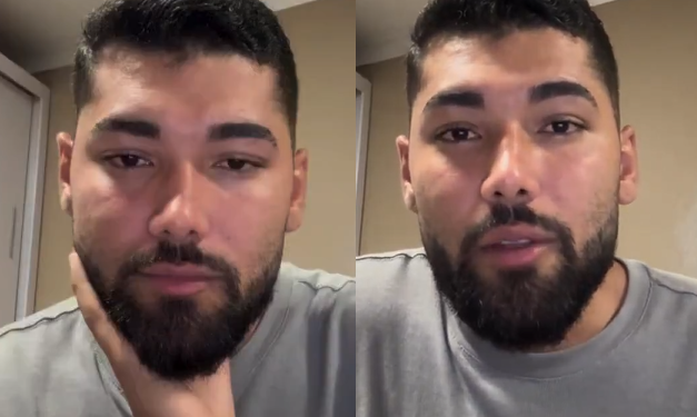 Influenciador vai às redes sociais após ter vídeo íntimo vazado com outro ‘hétero’; veja