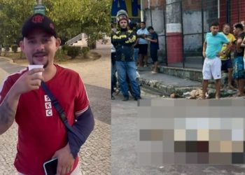 Vídeo: moradores choram perda de vizinho m0rto a tir0s em Manaus: ‘sempre em nossos corações’