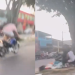 Vídeo: Jovens se animam dando ‘grau’ e acabam no meio de sacos de lixo no Jorge Teixeira