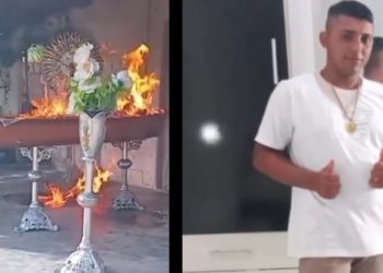 Vídeo: bandid0s invadem velório e colocam fogo no caixão de rival
