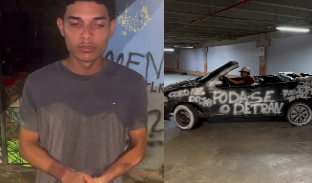 Blogueiro ‘Mosquitinho’ é pres0 após querer lacrar com carro durante operação em Manaus