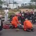 Vídeo: motoqueiro é arremessad0 e ag0niza no asfalto em Manaus 