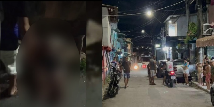 Vídeo: Br1ga por chifre termina com um e$faqu3ad0 e outro e$pancad0 depois de bebedeira no Mauazinho