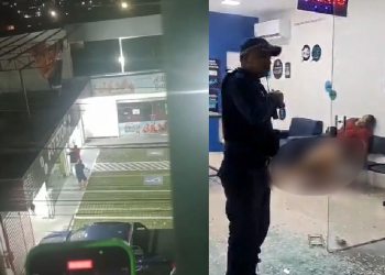 Vídeo: Em t1r0tei0 em lavanderia, um m0rr3 e outro é f3r1d0 por justiceiros em Manaus
