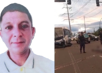 Vídeo: Motociclista m0rre em ac1dente com micro-ônibus e família se rev0lta em Manaus