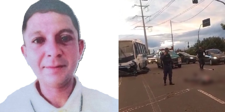 Vídeo: Motociclista m0rre em ac1dente com micro-ônibus e família se rev0lta em Manaus
