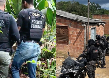 Policiais em operação da PF contra ‘tribunal do cr1m3’ em Manaus encontram c0rp0 enterrado