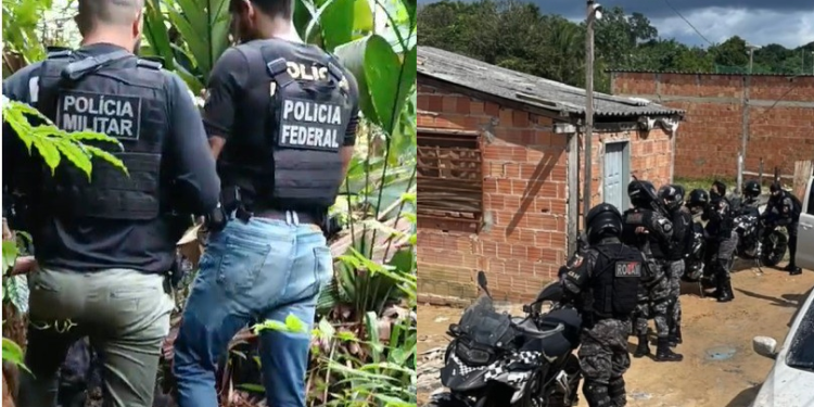 Policiais em operação da PF contra ‘tribunal do cr1m3’ em Manaus encontram c0rp0 enterrado