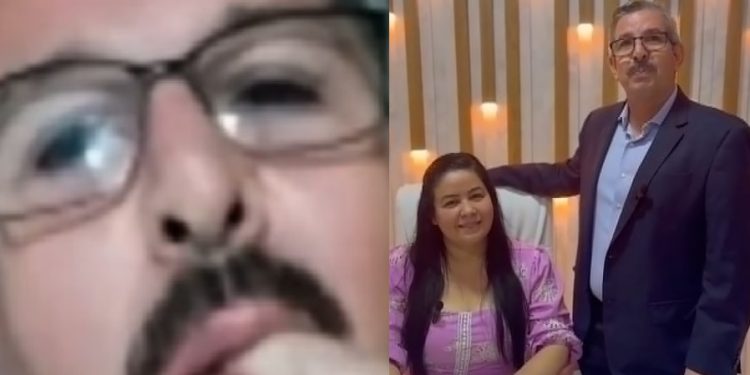 Vídeo: pastor se defende de vídeo com mulher que pede para “chup@r suas b0las”: ‘é minha esposa’