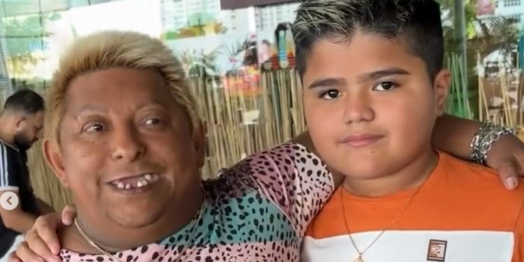 Vídeo: Patixa encontra e abraça o pequeno Luan em Manaus: ‘meu filho’