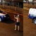 Vídeo: surtad0 ameaça dar tir0 na PM e acaba levando balaç0 no braç0