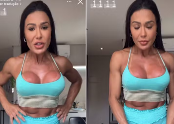 Após BBB 25, Gracyanne revela principal mudança no corpo: ‘P3p3ka inchada’