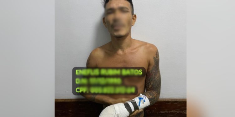 Pirata do Rio fica ferid0 no Amazonas é reconhecido no hospital e acaba pres0