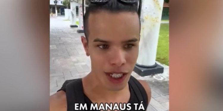 Vídeo: influencer reclama que Manaus está cheia de pedinte: ‘eu detesto’