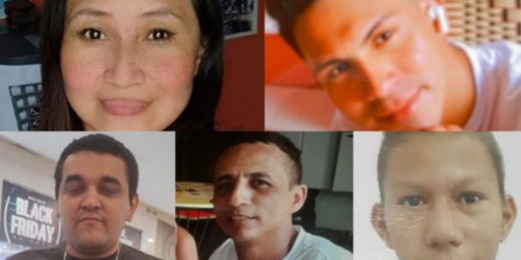Famílias pedem ajuda para encontrar cinco desaparecidos no Amazonas