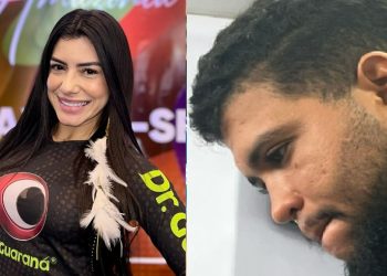 Cantor preso por dar so0c0s na namorada em Manaus agora tenta colocar a culpa nela 