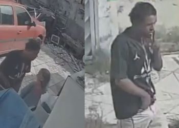 Vídeo: Homem invade casa de idosa, r0rba ar-condicionado e consegue fugir impune em Manaus