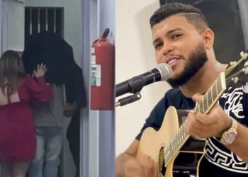 Após ter prisão decretada, cantor que agr3diu a namorada se entrega em Manaus