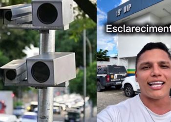 Vídeo: Influenciador de Manaus vai parar na delegacia após incentivar ‘cracudos’ a furt4rem cobre de radares