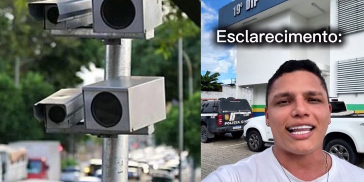 Vídeo: Influenciador de Manaus vai parar na delegacia após incentivar ‘cracudos’ a furt4rem cobre de radares