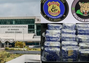 Polícia Federal prende mais uma mulher transportando dr0gas no aeroporto de Manaus
