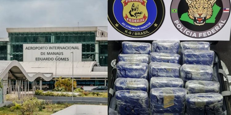 Polícia Federal prende mais uma mulher transportando dr0gas no aeroporto de Manaus