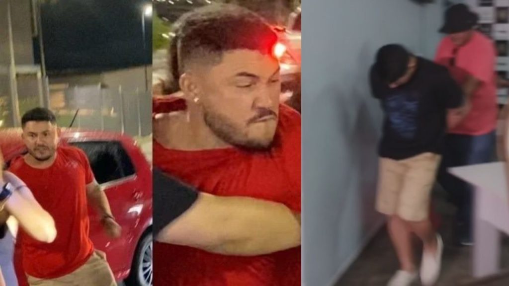 Homem que agr3d1u mulheres em br1ga de trânsito após show é preso em Manaus