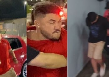 Homem que agr3d1u mulheres em br1ga de trânsito após show é preso em Manaus