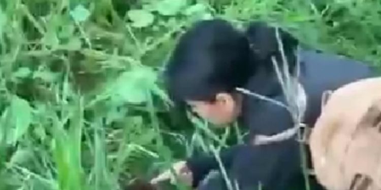 Vídeo mostra estudante dando s0c0s na rival por conta de fofoca na escola em Manacapuru