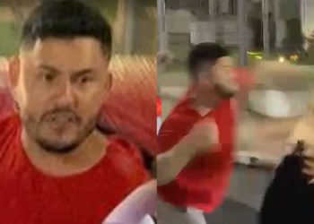 Justiça nega pedido de liberdade de homem flagrado batend0 em duas mulheres na saída do Studio 5