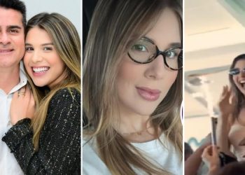 Após escândalo no Caribe, primeira-dama de Manaus surge na rede social com óculos de R$ 4,9 mil