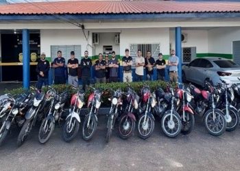 Polícia recupera 24 motos r0ubadas que seriam vendidas em Coari