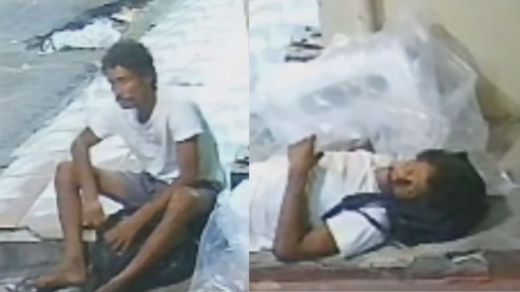Vídeo: Polícia pede apoio para encontrar e prender homem que furtou hidrômetro no Coroado