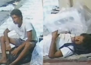 Vídeo: Polícia pede apoio para encontrar e prender homem que furtou hidrômetro no Coroado