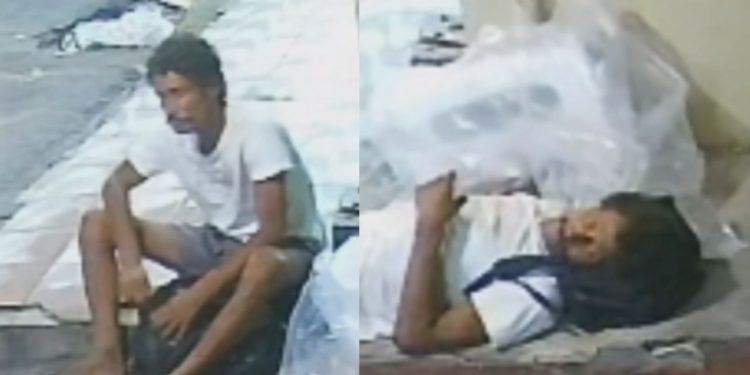 Vídeo: Polícia pede apoio para encontrar e prender homem que furtou hidrômetro no Coroado