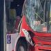 Vídeo: Dentro do T5, motorista da linha 650 colide em outro ônibus: 'Olha essa merenda'