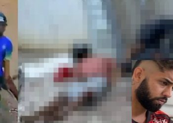 Vídeo forte: veja momento em que motoqueiro perde controle e m0rre ao atingir muro