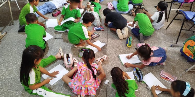 Curso de Pedagogia do Cestb/UEA promove atividades sobre cultura indígena em escolas estaduais e municipais de Tabatinga