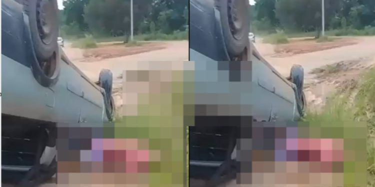 Vídeo forte: homem é encontrado m0rto ao lado do carro cap0tado em Manaus: ‘tava tocando o terr0r’