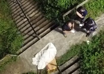 Imagem feia: homem m0rre em cima do próprio sangue em Manaus