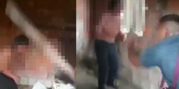 Vídeo forte: homem é espancad0 pelo tráfic0 em Manaus: ‘cala a boca, é o Trem’